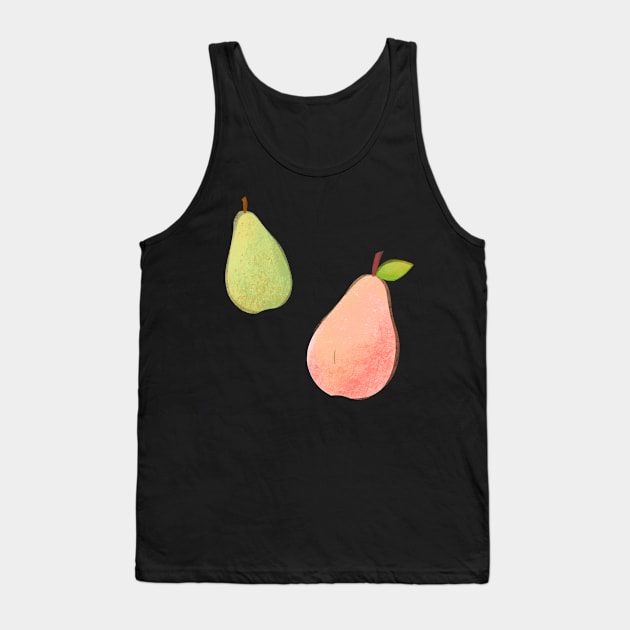 Autumn Pears Tank Top by ColorsHappiness